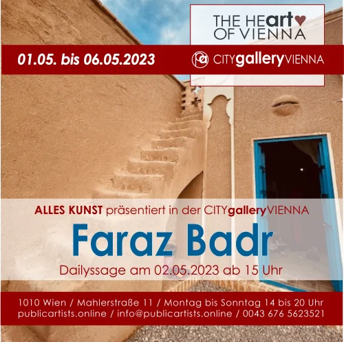 Faraz Badr CITYgalleryVIENNA'da
