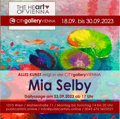 Mia Selby CITYgalleryVIENNA'da