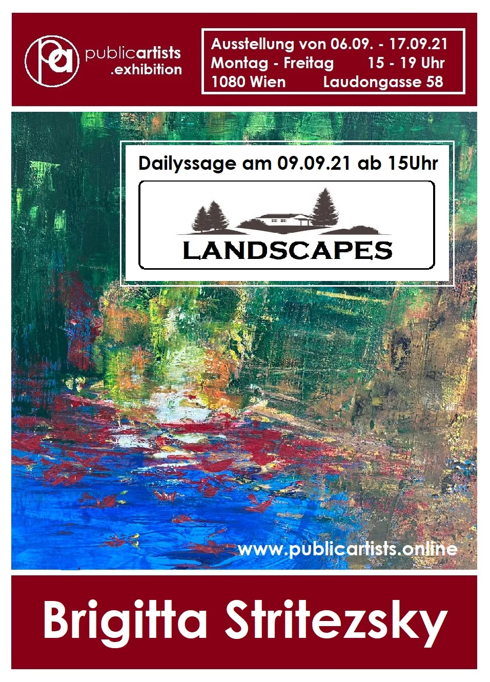 Brigitta Stritezsky zeigt “LANDSCAPES”