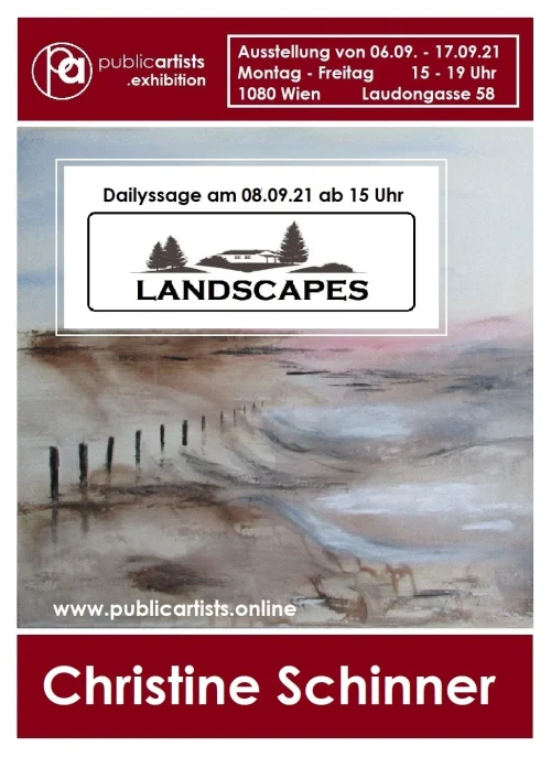 Christine Schinner zeigt “LANDSCAPES”