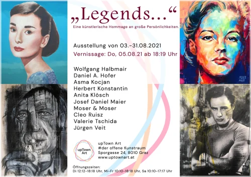 Vernissage von “LEGENDS”