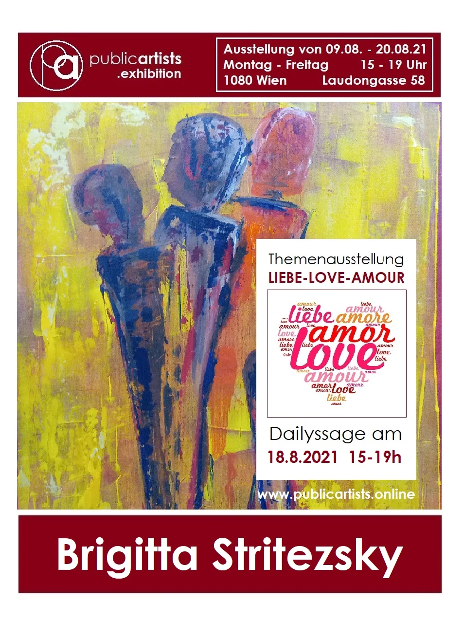 Brigitta Stritezsky zeigt “LIEBE-LOVE-AMOUR”