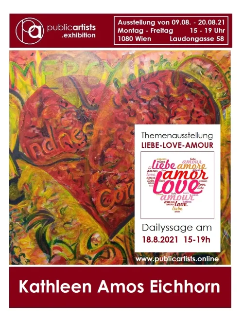 Kathleen Amos Eichhorn zeigt LIEBE-LOVE-AMOUR