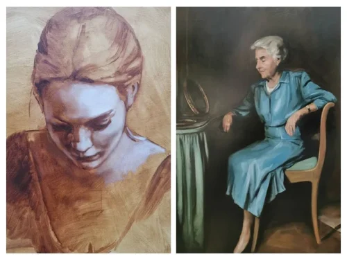 Intensive course 1 KUNSTFABRIK WIEN: Drawing and painting like the old masters