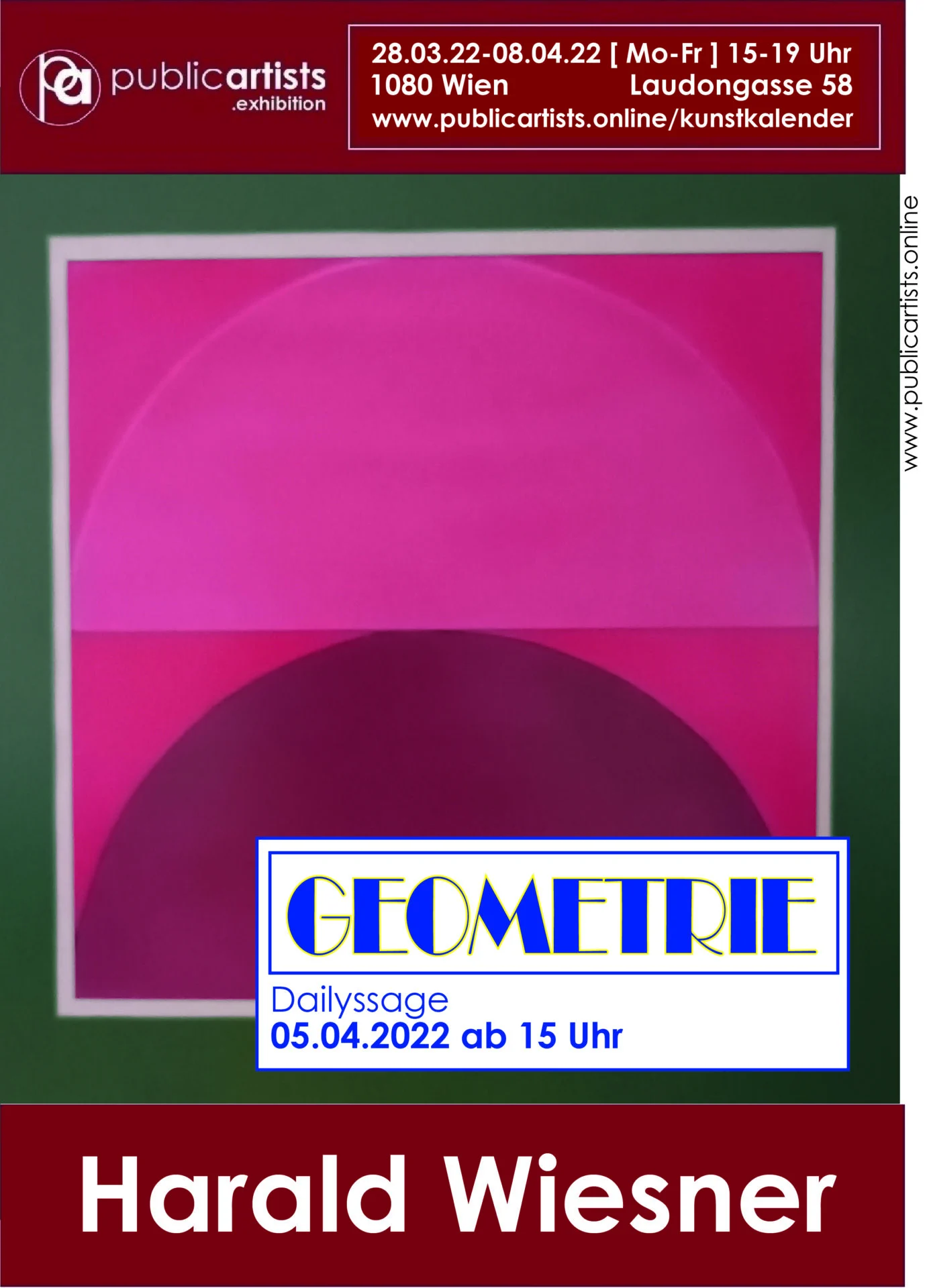 „GEOMETRIA“ – Harald Wiesner