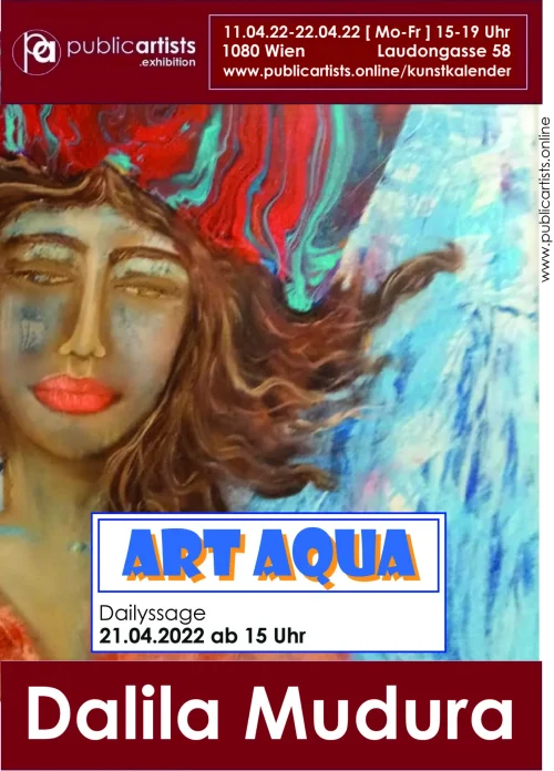 Dalila Mudura bemutatja az "ART AQUA" című műsort.
