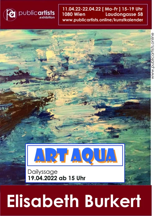 Elisabeth Burkert bemutatja az "ART AQUA"-t