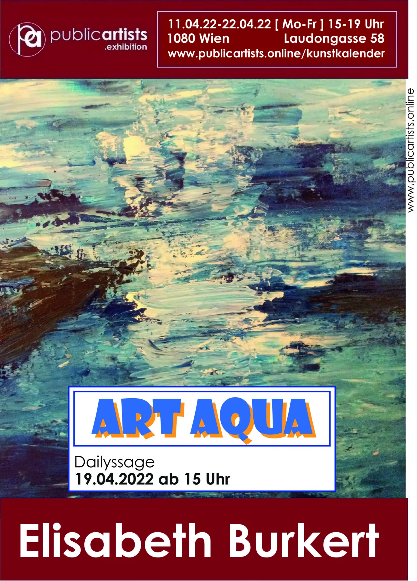 Elisabeth Burkert bemutatja az "ART AQUA"-t