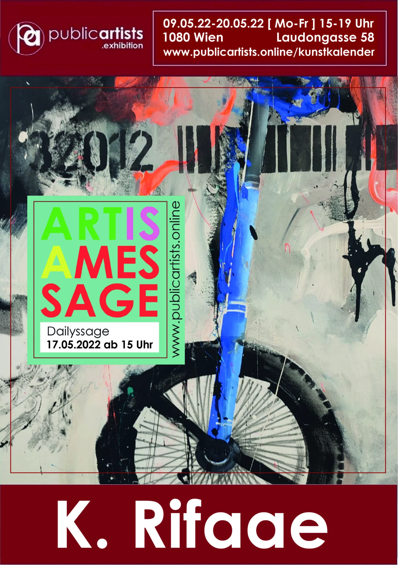 Kurdo Rifaae zeigt „ART IS A MESSAGE“