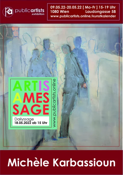 Michèle Karbassioun zeigt „ART IS A MESSAGE