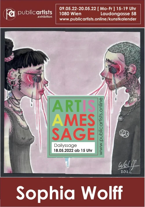 Sophia Wolff zeigt „ART IS A MESSAGE“