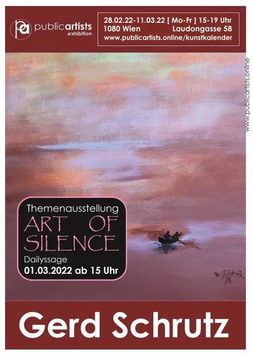 „ART OF SILENCE“ mit Gerd Schrutz
