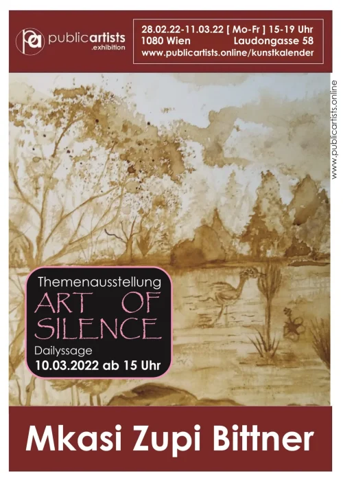 “ART OF SILENCE” mit Mkasi Zupi Bittner