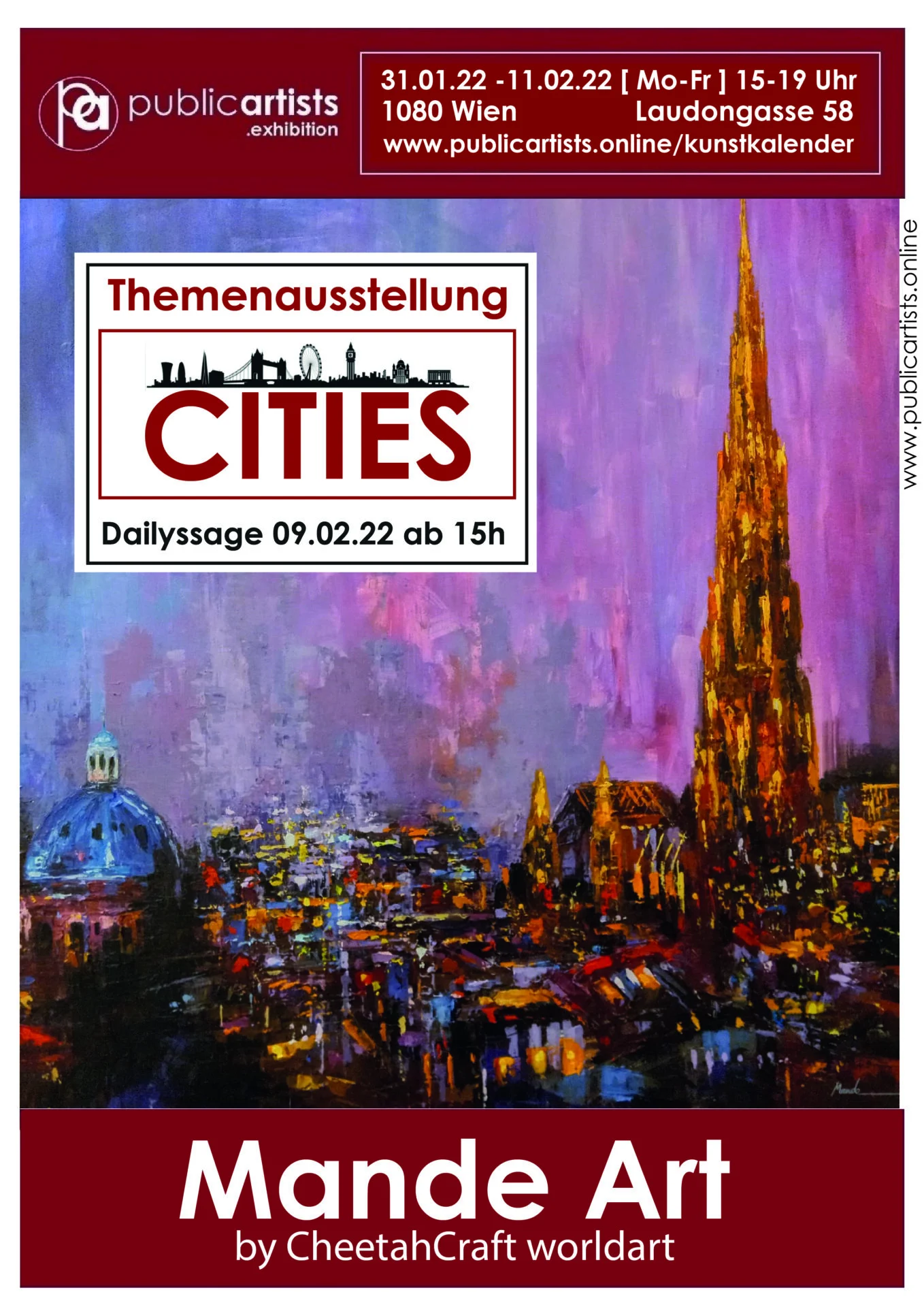 „CITIES“ от Mande Art by CheetahCraft worldart