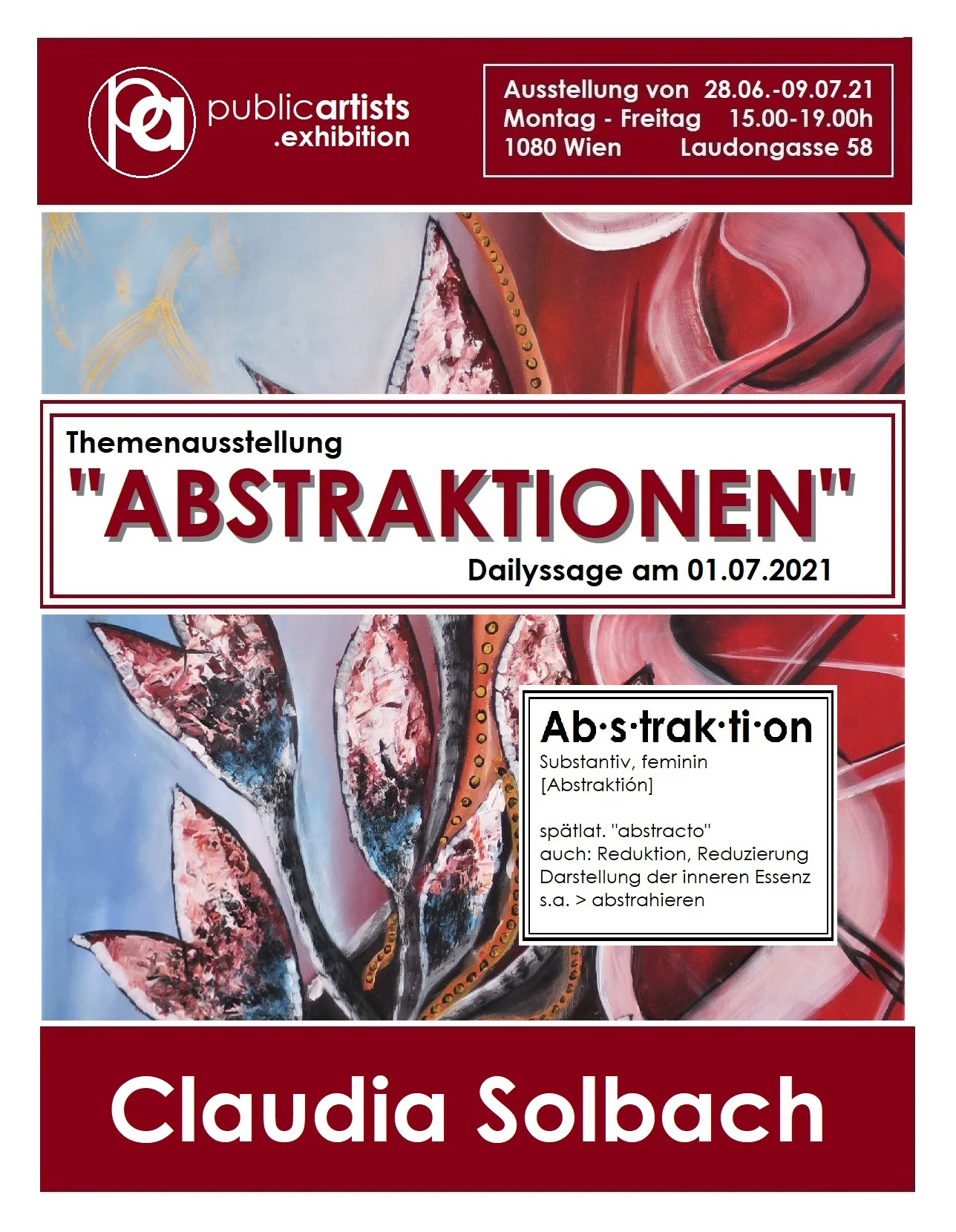 Claudia Solbach zeigt „ABSTRAKTION“