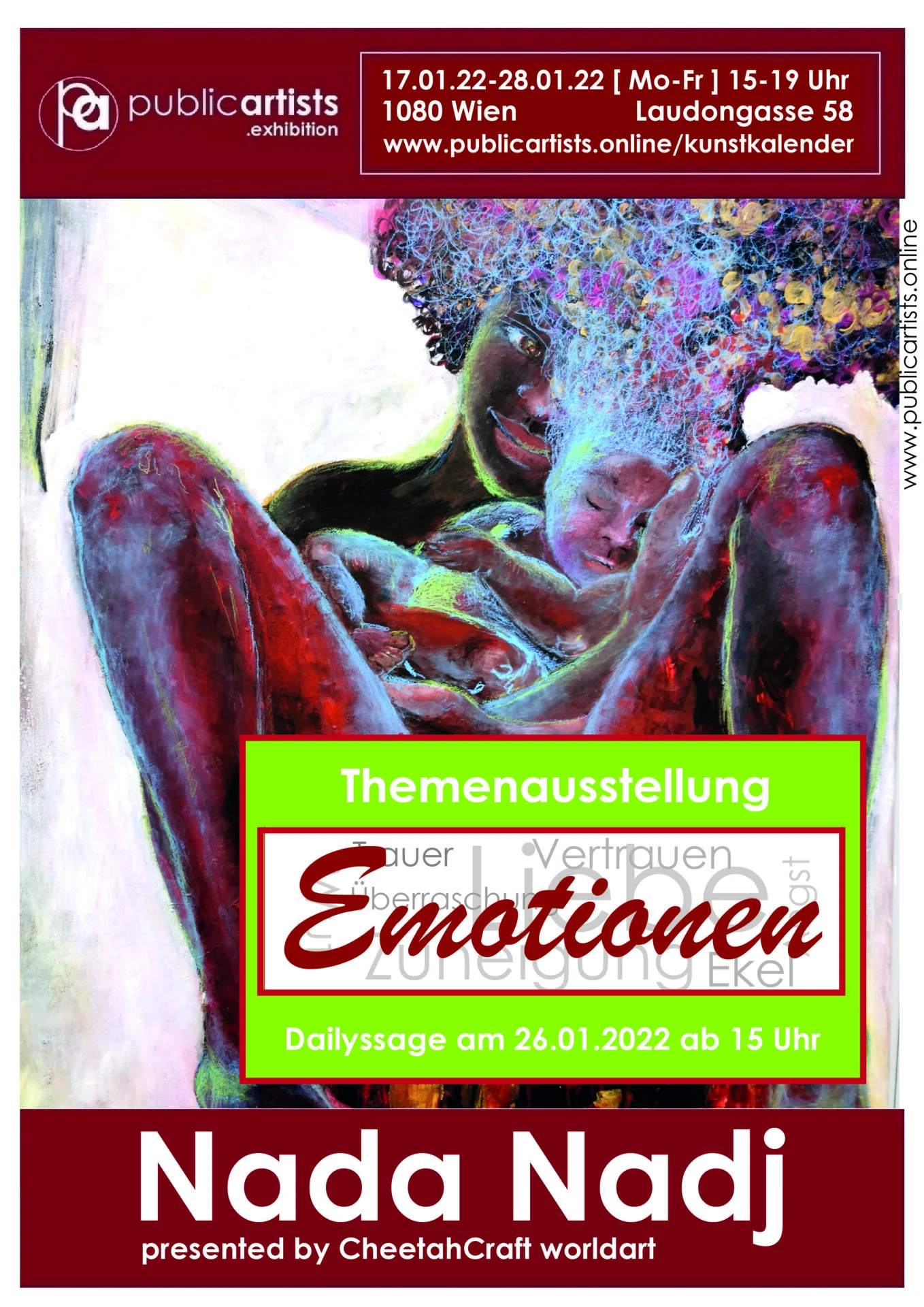 "EMOTIONS" s Nadou Nadj v podání CheetahCraft worldart