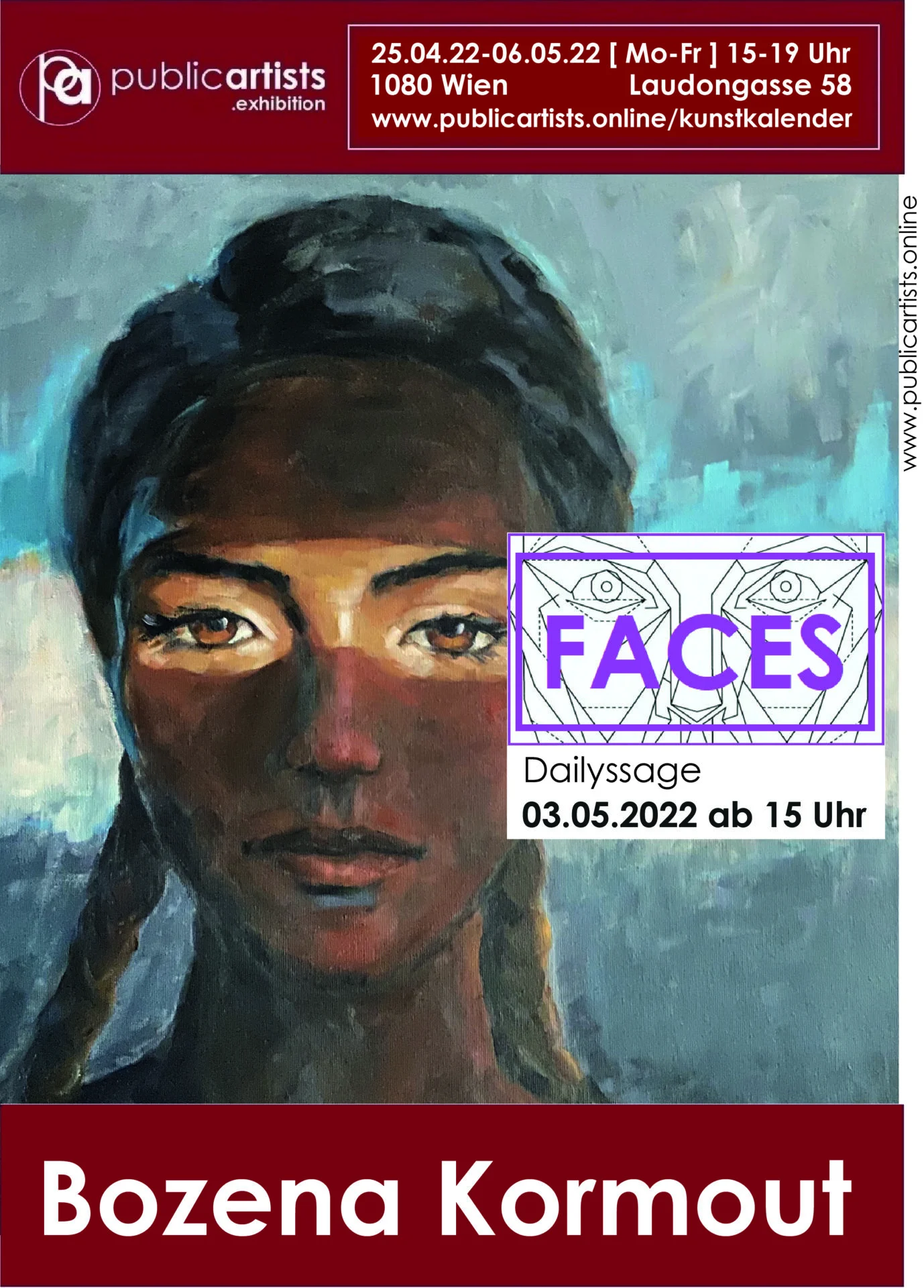 „FACES“ with Bozena Kormout