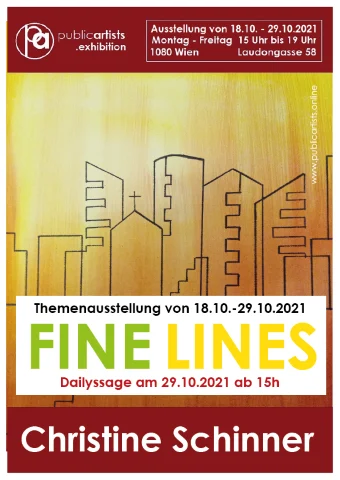 "FINE LINES" s Christine Schinnerovou