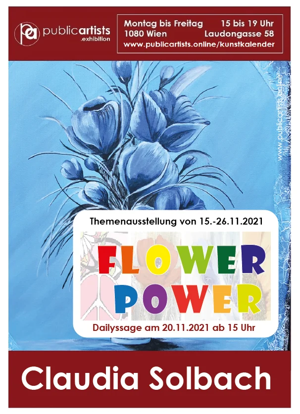 Claudia Solbach zeigt „FLOWER POWER“