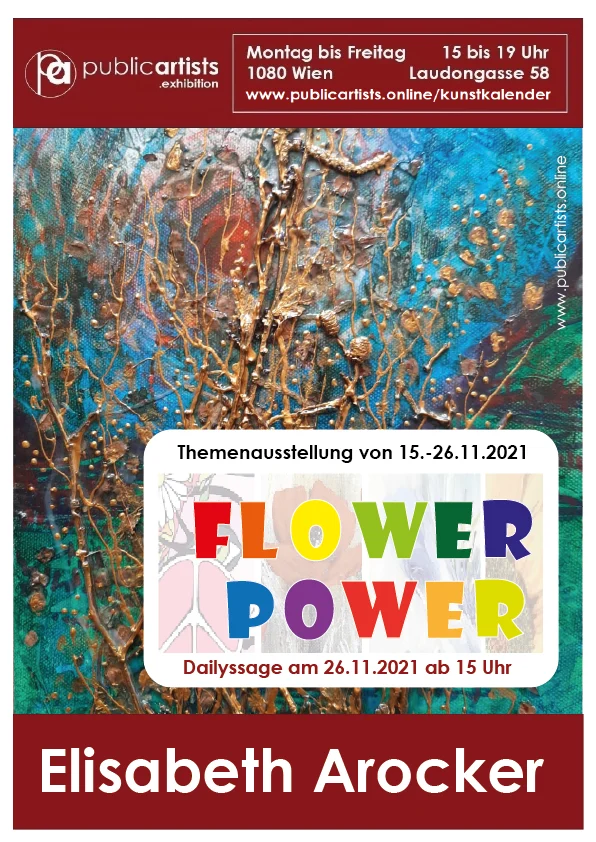 Elisabeth Arocker bemutatja a "FLOWER POWER" című műsort.