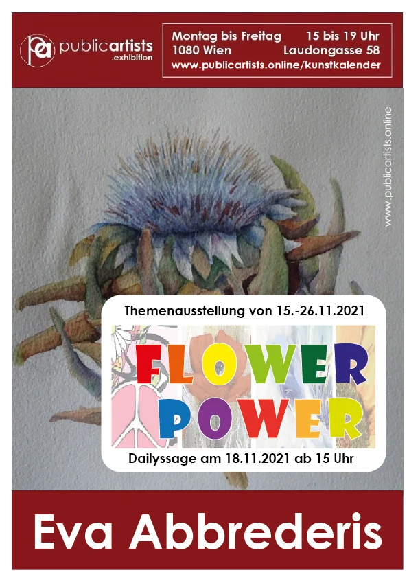 Eva Abbrederis bemutatja a "FLOWER POWER" című filmet.