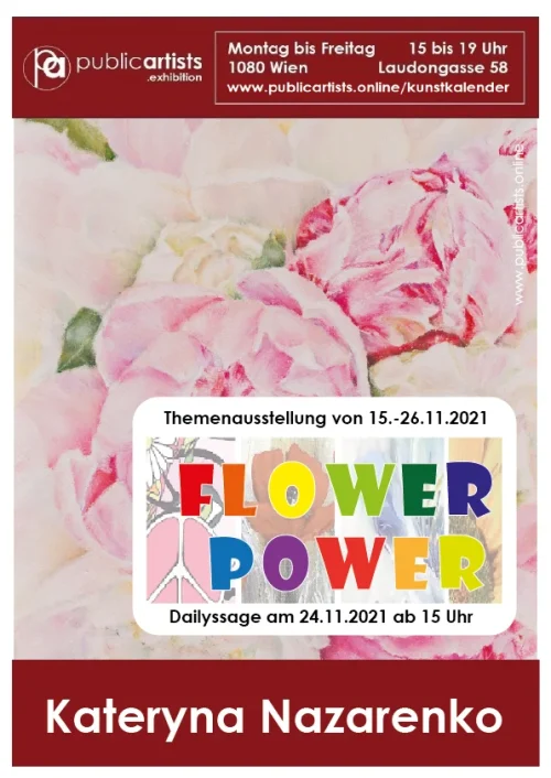 Kateryna Nazarenko ukazuje "FLOWER POWER"