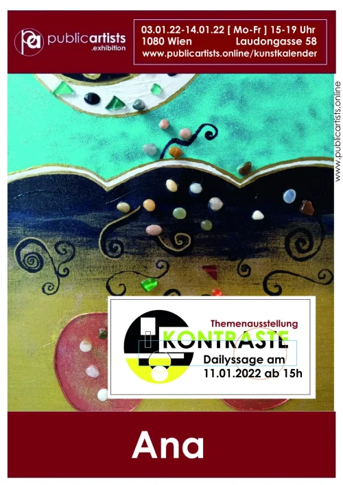 Ana Knezevic présente „KONTRASTE“.“