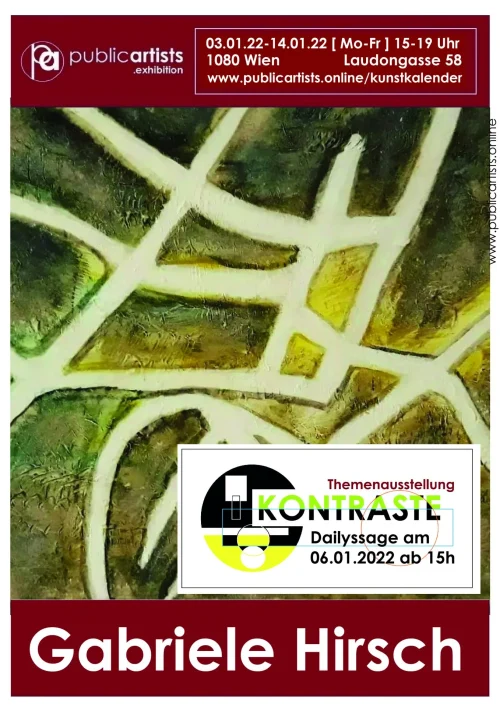 Gabriele Hirsch ukazuje "KONTRASTE"