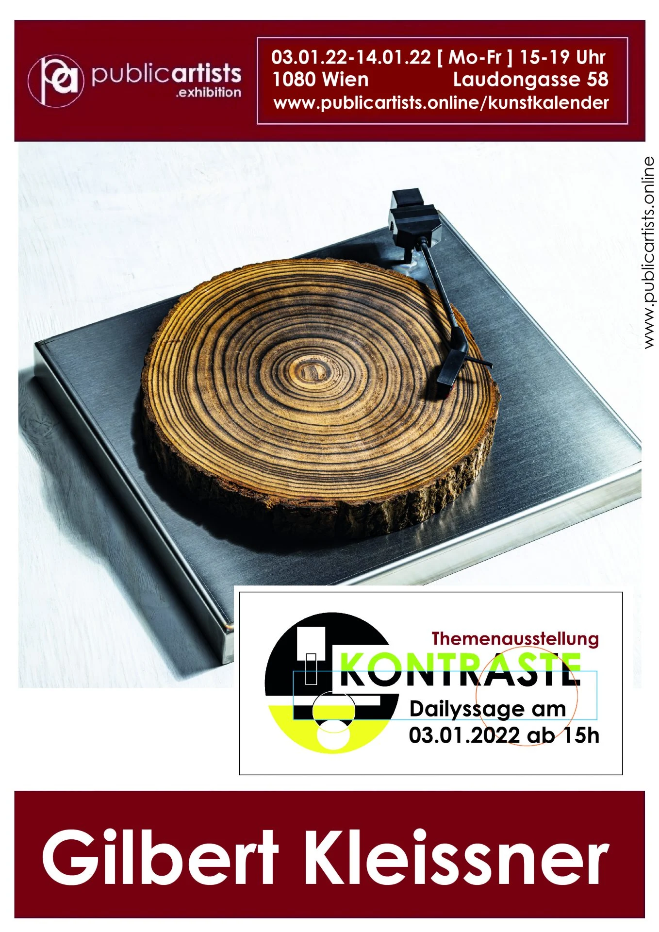 Gilbert Kleissner mostra "KONTRASTE"