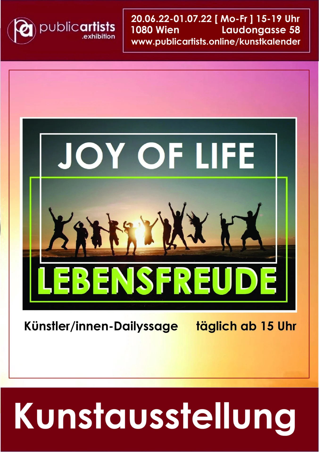 Themenausstellung „LEBENSFREUDE“