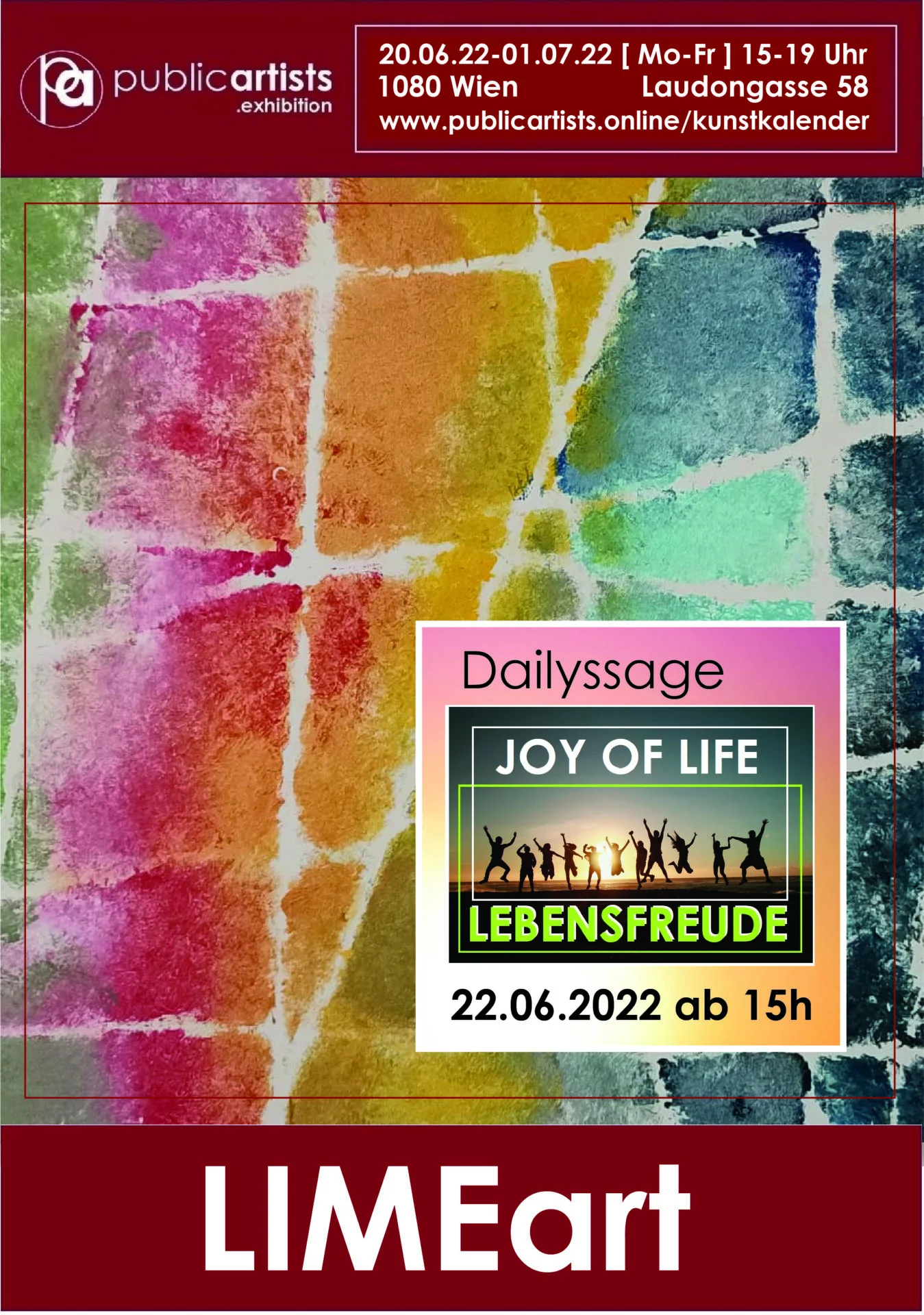 LIMEart zeigt „LEBENSFREUDE“