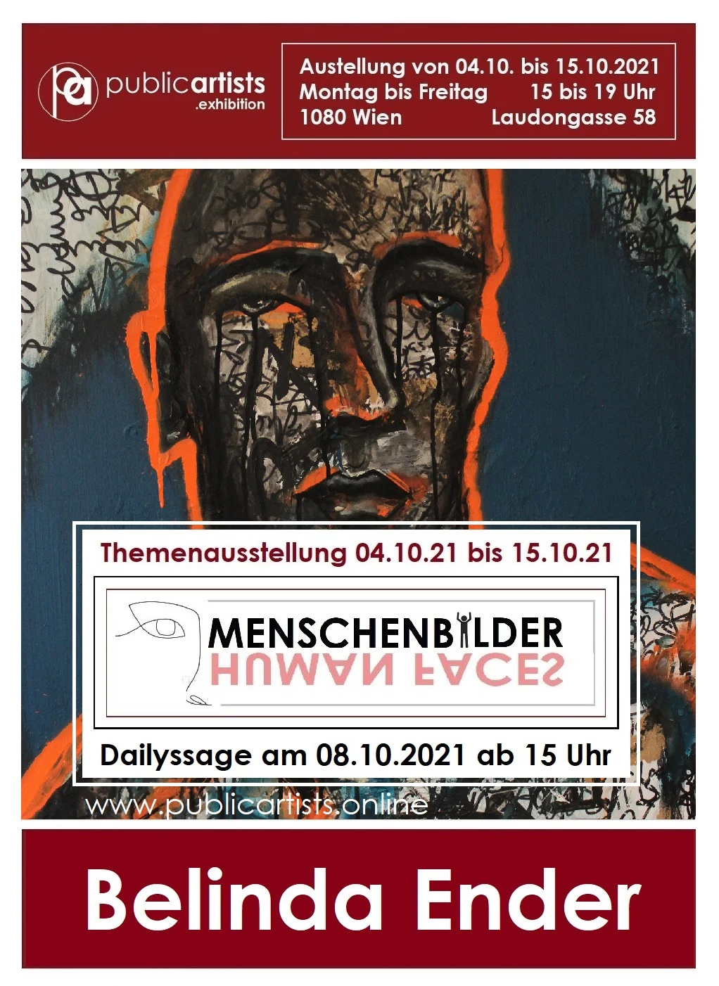 Белинда Ендер показва "MENSCHENBILDER"