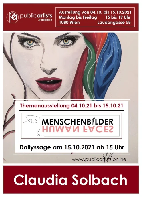 Клаудия Солбах показва "MENSCHENBILDER"