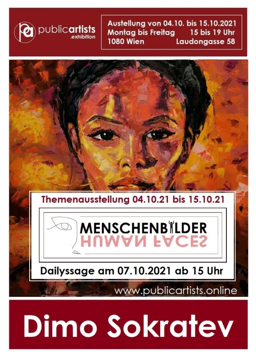 Димо Сократев показва "MENSCHENBILDER"