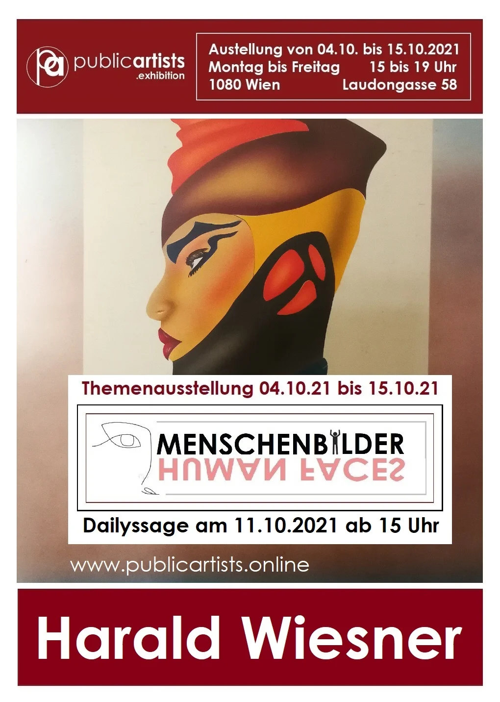 Harald Wiesner zeigt “MENSCHENBILDER”