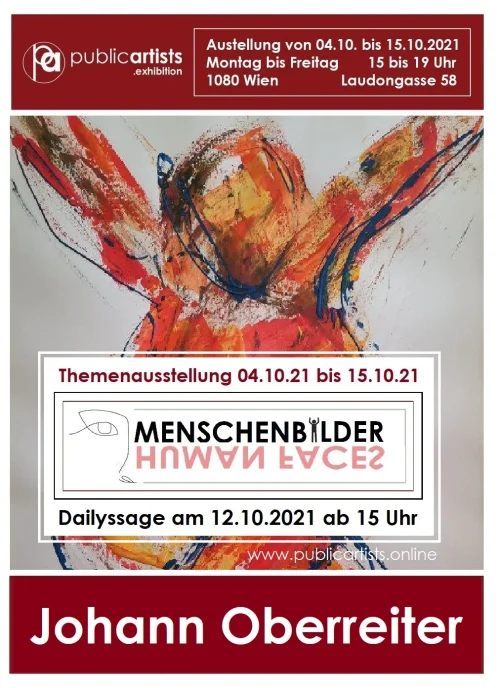 Johann Oberreiter показва "MENSCHENBILDER"