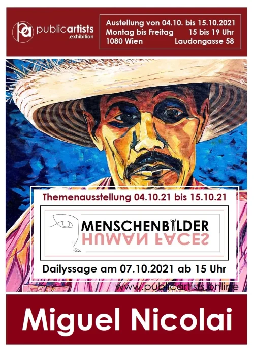 Мигел Николай показва "MENSCHENBILDER"