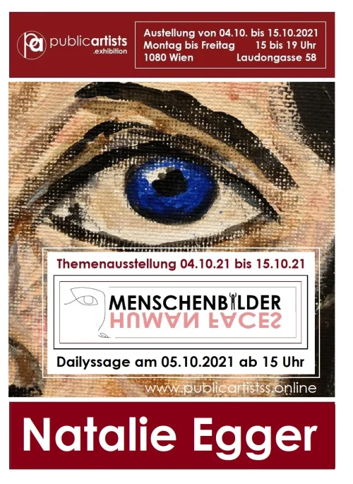Натали Егер показва "MENSCHENBILDER"