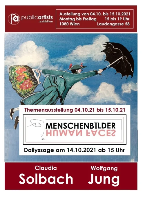Клаудия Солбах и Волфганг Юнг показват "MENSCHENBILDER"