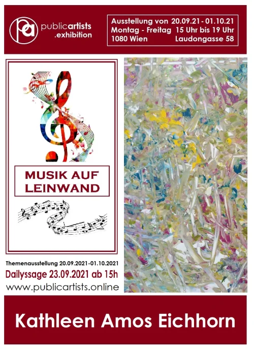 “MUSIK AUF LEINWAND” von Kathleen Amos Eichhorn