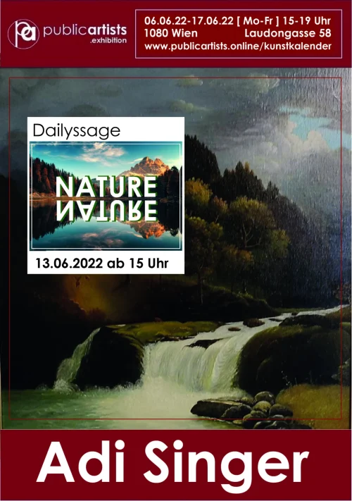 Adi Singer zeigt „NATURE“