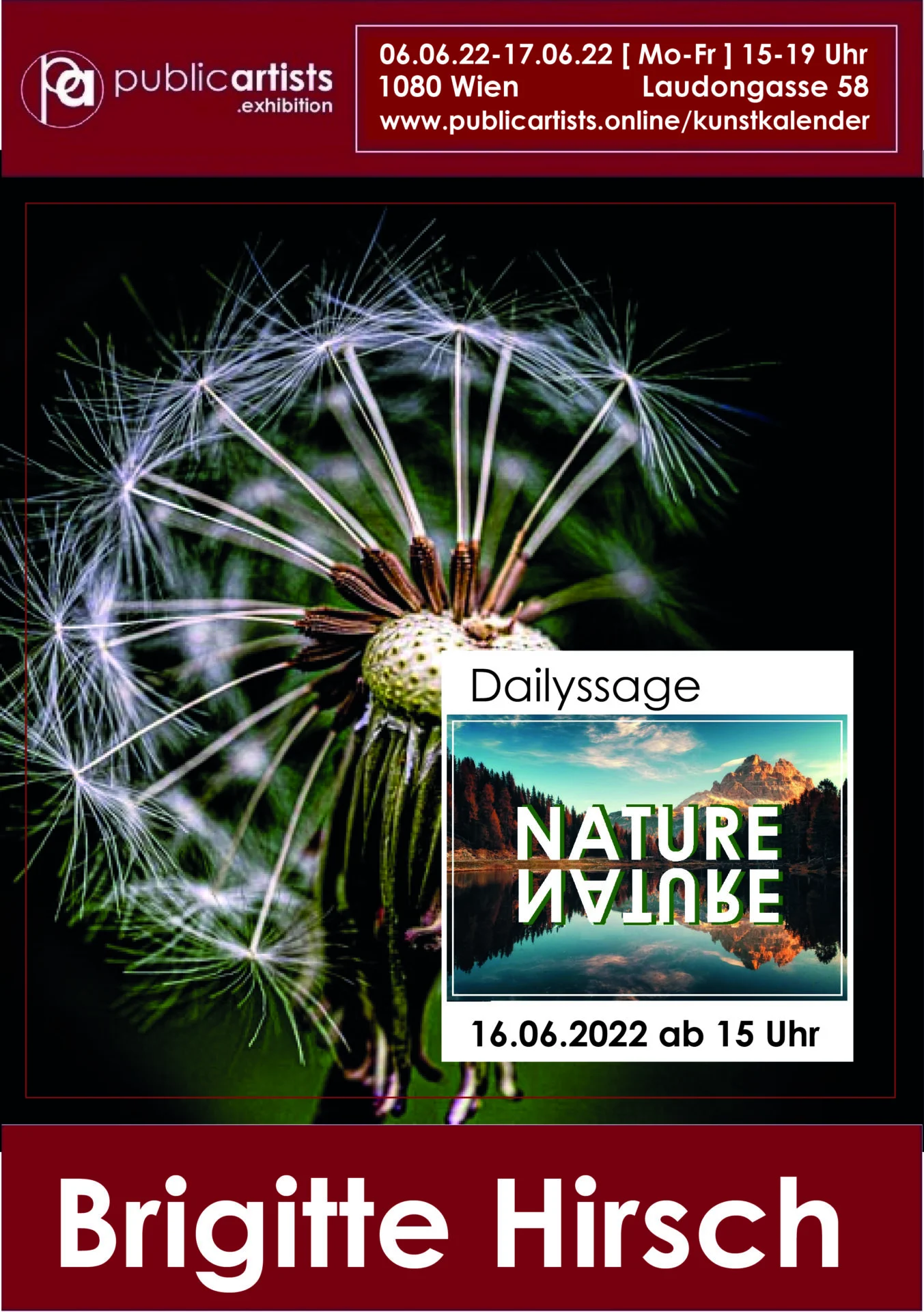 Brigitte Hirsch presents „NATURE“