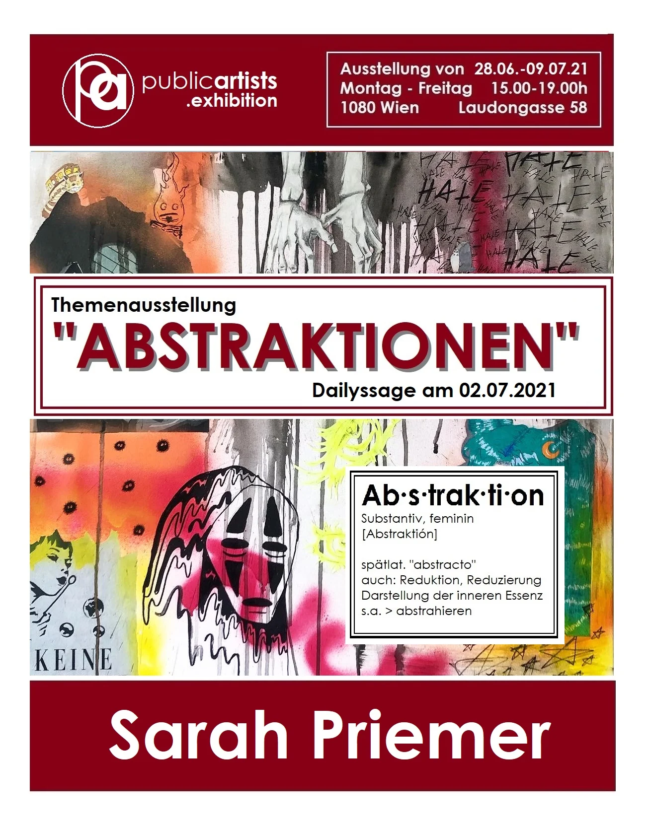 Sarah Priemer zeigt “ABSTRAKTION”