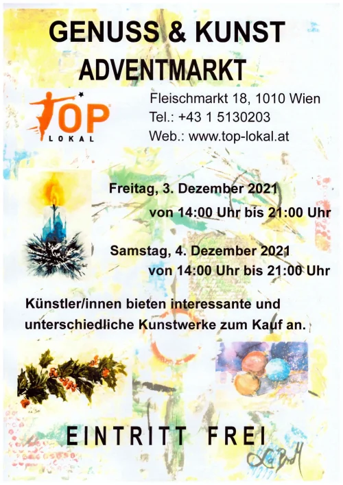 Odpustek a umění Adventní trh