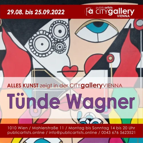 Tünde Wagner in der CITYgalleryVIENNA