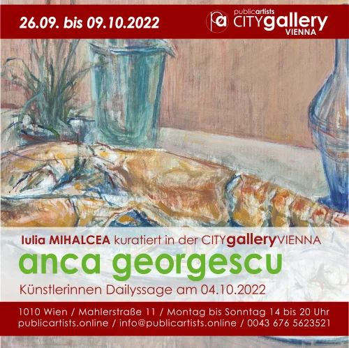 Anca Georgescu v CITYgalleryVIENNA