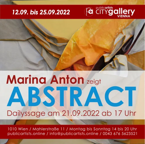 Marina Anton zeigt ABSTRACT