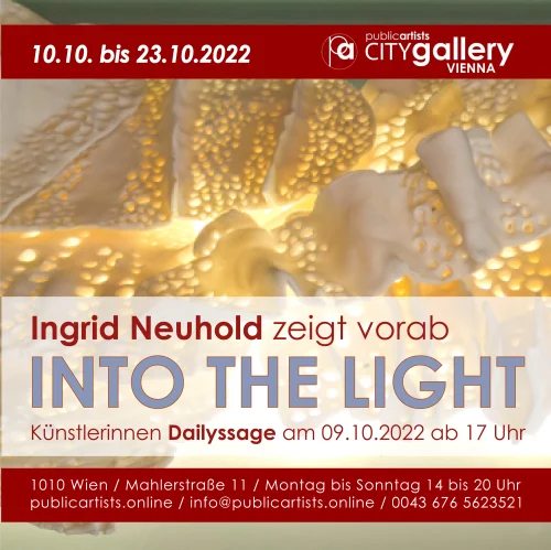 Ingrid Neuhold predstavuje INTO THE LIGHT