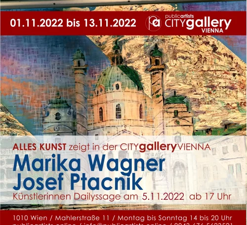 Marika Wagnerová a Josef Ptáčnik v CITYgalleryVIENNA