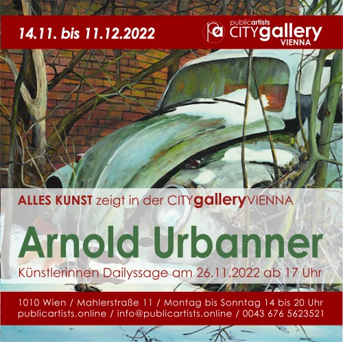 Arnold Urbanner in der CITYgalleryVIENNA